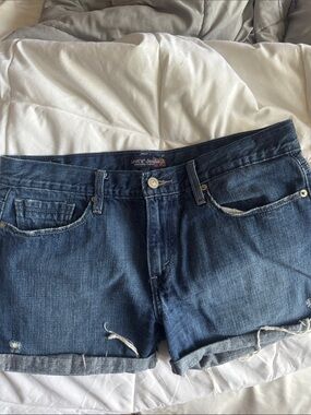 Levi's Women's Dark Blue Denim Jean Shorts